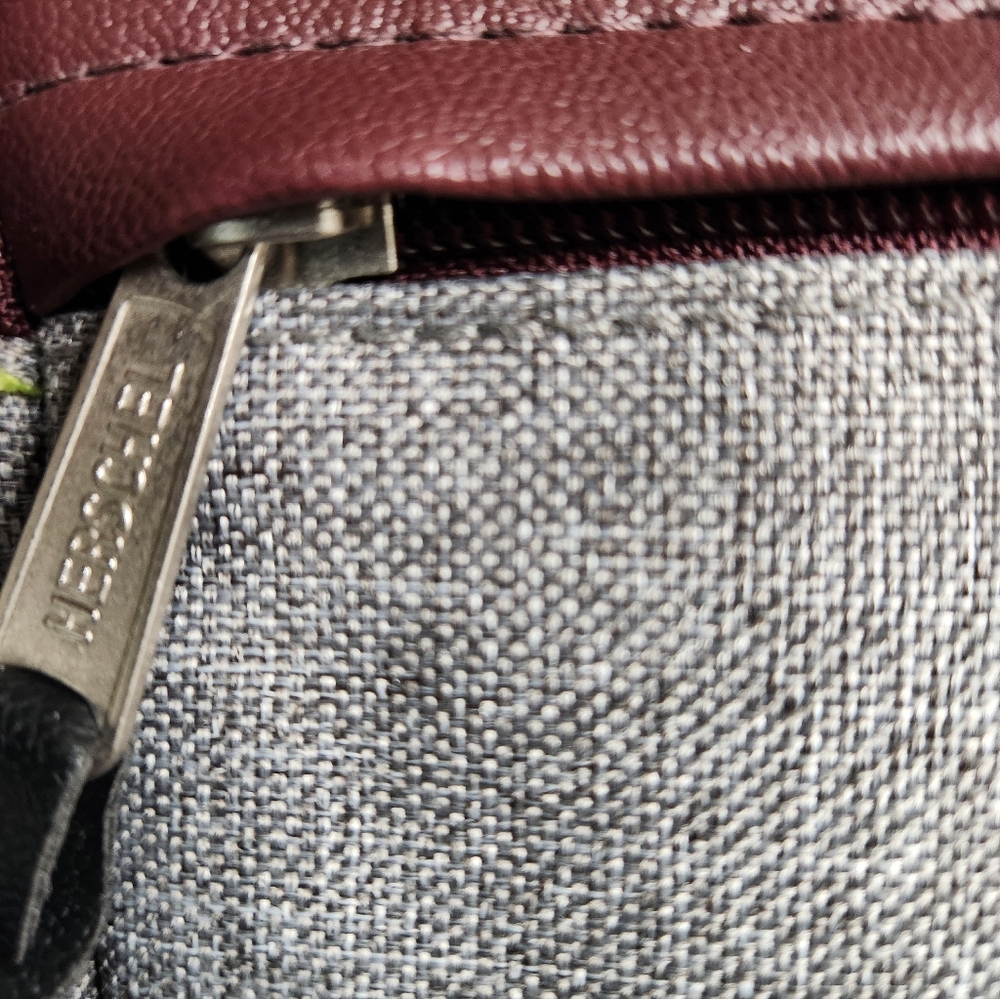 Herschel Supply Company Gray and Brown Toiletry Bag Filled With Goodies! - Picture 5 of 12